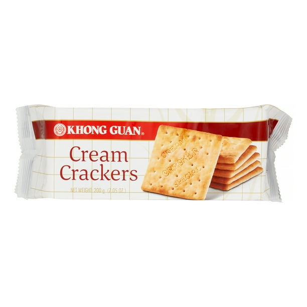 Khong Guan Cream Cracker, 7.0 Oz - Walmart.com - Walmart.com