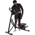 Aukfa Ab machine Folding abdominal crunch coaster workout equipment