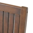 thumbnail image 5 of GDF Studio William Outdoor Acacia Wood Dining Chairs, Set of 2, Dark Brown, 5 of 9
