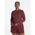thumbnail image 2 of Avia Women’s SoftSculpt Top with Long Sleeves, Sizes XS-XXL, 2 of 6