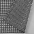 thumbnail image 2 of Teva Solid Waffle Shower Curtain Charcoal, 2 of 4