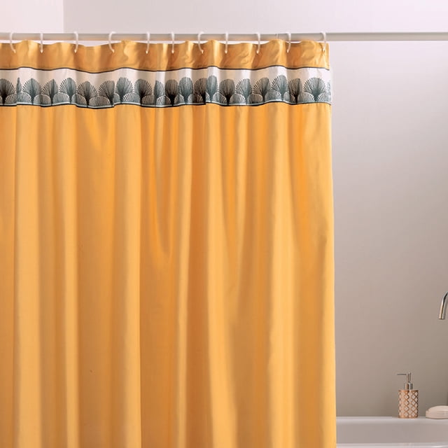 Cortina de baño Vianney Amarelo