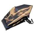 thumbnail image 6 of FORMRS Travel Umbrella Folding Auto Open Close Windproof Rain UV Protection, Skeleton with Rainbow, 6 of 8