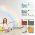 thumbnail image 6 of Sutowe Colorful Wall Stickers Large Beautiful Self Adhesive Wall Stickers Pretty Wall Decor Stickers Versatile Mural Watercolor Wall Stickers for Your Bedrooms, 6 of 8