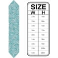 thumbnail image 6 of Turquoise Geometric Coral Triangle Table Runners Dresser Scarves Table Decoration for Wedding Party/Graduation Ceremony/Banquet Contemporary Minimalist White, 6 of 7