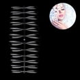 thumbnail image 2 of Clear Acrylic Nail Tips, 120pcs Nail Tips, False Nail Fake Nail Tips With Box,clear French Nail Tips For Nail Salons Home, 2 of 5