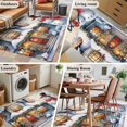 thumbnail image 5 of 3'x5' Area Rugs, Christmas Indoor Outdoor Area Rug for Living Room Bedroom, Xmas Snowman Winter Snowflake Farmhouse Washable Bathroom Rugs Kitchen Floor Carpet Mats Home Decor Aesthetic, 5 of 8