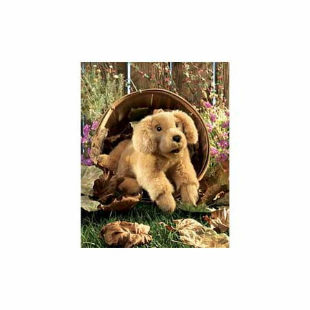 Golden Retriever Puppy Hand Puppet by Folkmanis - 2862