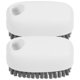 thumbnail image 2 of 2 cepillos de limpieza multifuncionales de plástico duradero para ropa y zapatos, cepillo de cerdas para limpiar bañeras, herramienta para el hogar (blanco), 2 of 5
