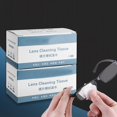 thumbnail image 3 of 100Pcs / Box Glasses Cleaner Cloth Disposable Degreasing Paper Pre-Moistened Lens Cleaning Wipes for Glass, 3 of 10
