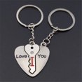 thumbnail image 3 of Llavero en forma de corazón para pareja, llavero de Animal en forma de corazón para amantes, mejores amigos, regalo del Día de San Valentín, 3 of 4