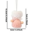 thumbnail image 2 of Christmas Tree Christmas Decorations Snowman Pendant Festive Christmas Tree Small Chain for Hanging Crafts Christmas Decorations 12 Bead Garland 6mm Hobby Lobby Easter Ornament Set, 2 of 3