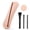 1 Pack Beige, variant on ZOUYUE Travel Makeup Brush Holder,Make Up Organizer Bag Case,Cosmetic pouch,Toiletry Organizer,Silicon Small Makeup Brush Purse