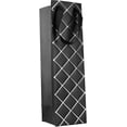 thumbnail image 1 of Diamond Gift Bags Set (12 Pack)- Unique Design with Durable Ribbon Handles, Beautiful Present Bags Best for Birthday, Wedding and Party Favors (Black, 14"x 4"x 4"), 1 of 5