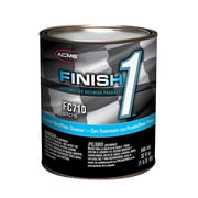 Finish 1 Automotive Refinish Products FC710-4 Ultimate High Solid 4.23 VOC Spot/Panel Clearcoat, 1 qt Can, Gloss