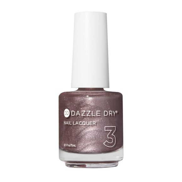Esmalte de uñas Dazzle Dry Out N' About Rose Gold Metallic, 15 ml