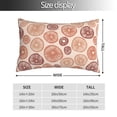 thumbnail image 2 of Pofeuu Mushrooms2 Print Polyester Microfiber Plush Pillowcases, Super Soft and Cozy Pillow Case Covers with Envelop Closure（Pillow core not included）-20"x30", 2 of 6