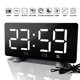 thumbnail image 1 of Reloj Despertador Digital Curvo Regulable Pantalla Led Reloj Digital Para Niños Mayores Ultra Claro Número Grande Brillo Snooze 12/24H Reloj Despertador Para Dormitorio Oficina Scienceny HA024315-04, 1 of 5