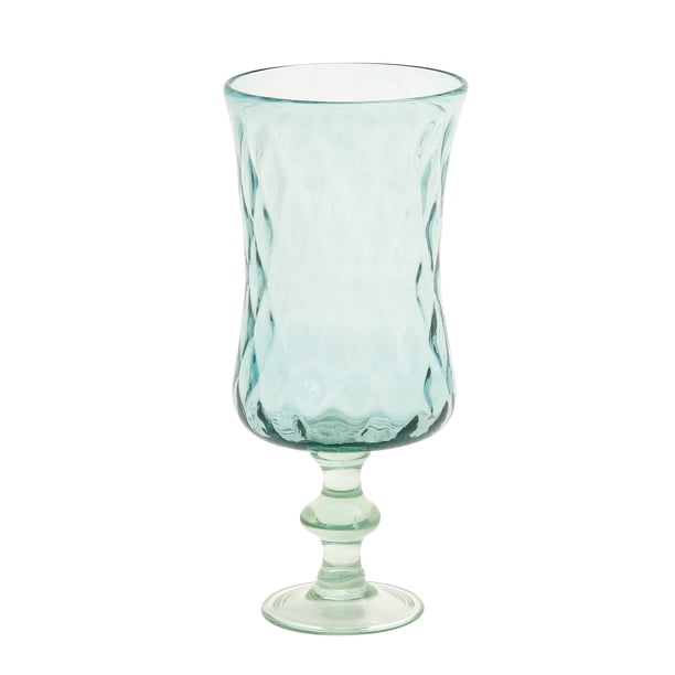 Glass Hurricane Vase 7"W, 14"H 67476
