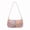 A-Pink, variant on Women 3D Lace Floral Applique Handbags Multi-Style Collection, Vintage Flower Embroidery Clutch Crossbody Bag, Cute Makeup Pouch, Bamboo Ring Tote, Pearl Kiss Lock Purse, Crescent Hobo Shoulder Bag