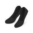thumbnail image 4 of PULLIMORE 3 Pairs No Show Socks For Women, Cotton Invisible Socks Low Cut Liner Non Slip Socks (Black), 4 of 8