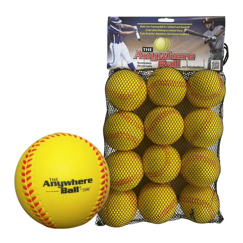 The Anywhere Ball Soft Skill Trainer for Baseball, Softball, or
