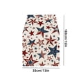 thumbnail image 4 of Independence Day Table Runner Patriotic Linen Decor Smooth Textile Table Linen Stain Resistant For Dining Table Home Party Holiday Decoration（13×72 in), 4 of 7