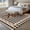 Black, variant on Area Rug for Living Room, Brown Western Texas Star Vintage Non-Slip Indoor Large Carpet for Bedroom/Dining Room, Rustic Farmhouse Red Plaid Washable Low-Profile Rectangle Floor Runner Rugs - 4 x 6 Ft