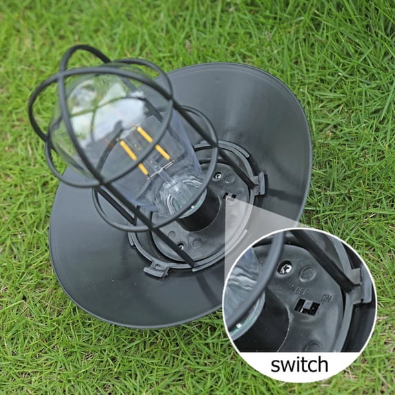 Solar Lantern Lamp Outdoor Waterproof Hanging Lamp Portable Vintage Solar Lights For Garden Yard Patio Xmas Party Decor Lighting