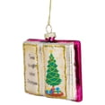 thumbnail image 3 of 3.5" Glittered "Twas the Night Before Christmas" Book Glass Ornament, 3 of 6