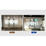 LED Light Box with Snap Frame in White – Size: 35.5 x 19.7 inches – Commercial Grade