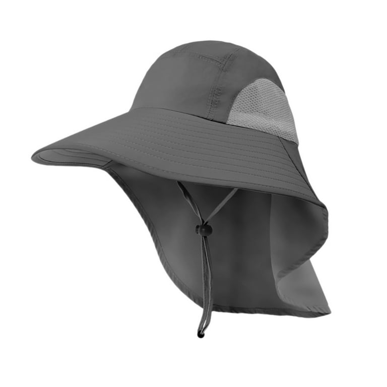 Men Women Fishing Hat Bucket Hat Lightweight for Travel Mountain Climbing  Wide Brim Sun Hat Quick Drying Fishing Hats