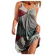 thumbnail image 1 of Vestido estampado floral bohemio para mujer, camiseta sin mangas de verano, minivestidos de playa OAVQHLG3B Store  lin121212, 1 of 5