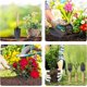thumbnail image 3 of Juego de herramientas de jardinería, kit de herramientas de jardinería de 3 piezas que incluye tenedor de mano, rastrillo de mano y paleta de mano, regalos de jardín, 3 of 5