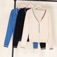 thumbnail image 5 of moda coreana korean style cardigan punto mujerchaqueta ropa de jersey abrigos en oferta con sueter 2024 jerseis abrigo primavera sweater rojo crochet, 5 of 5