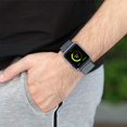 thumbnail image 2 of Correa Deportiva Compatible Con Apple Watch Band 49 Mm, 46 Mm, 45 Mm, 44 Mm, 42 Mm, 41 Mm, 40 Mm, 38 Mm, Nailon Para Mujeres Y Hombres, Pulsera De Repuesto Trenzada Elástica Para Iwatch Ultra Series 1, 2 of 5