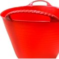 Red Gorilla Medium Flexible Plastic Tub, Toy Storage, Laundry