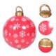 thumbnail image 2 of GOOHOCHY Bola inflable de Navidad para decoración, bola gigante colgante para fiesta de Navidad., 2 of 7