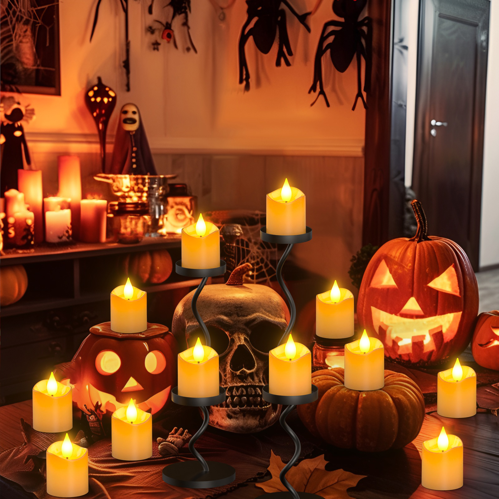 PChero Rechargeable Flameless LED Candles, Set of 6 photo 3