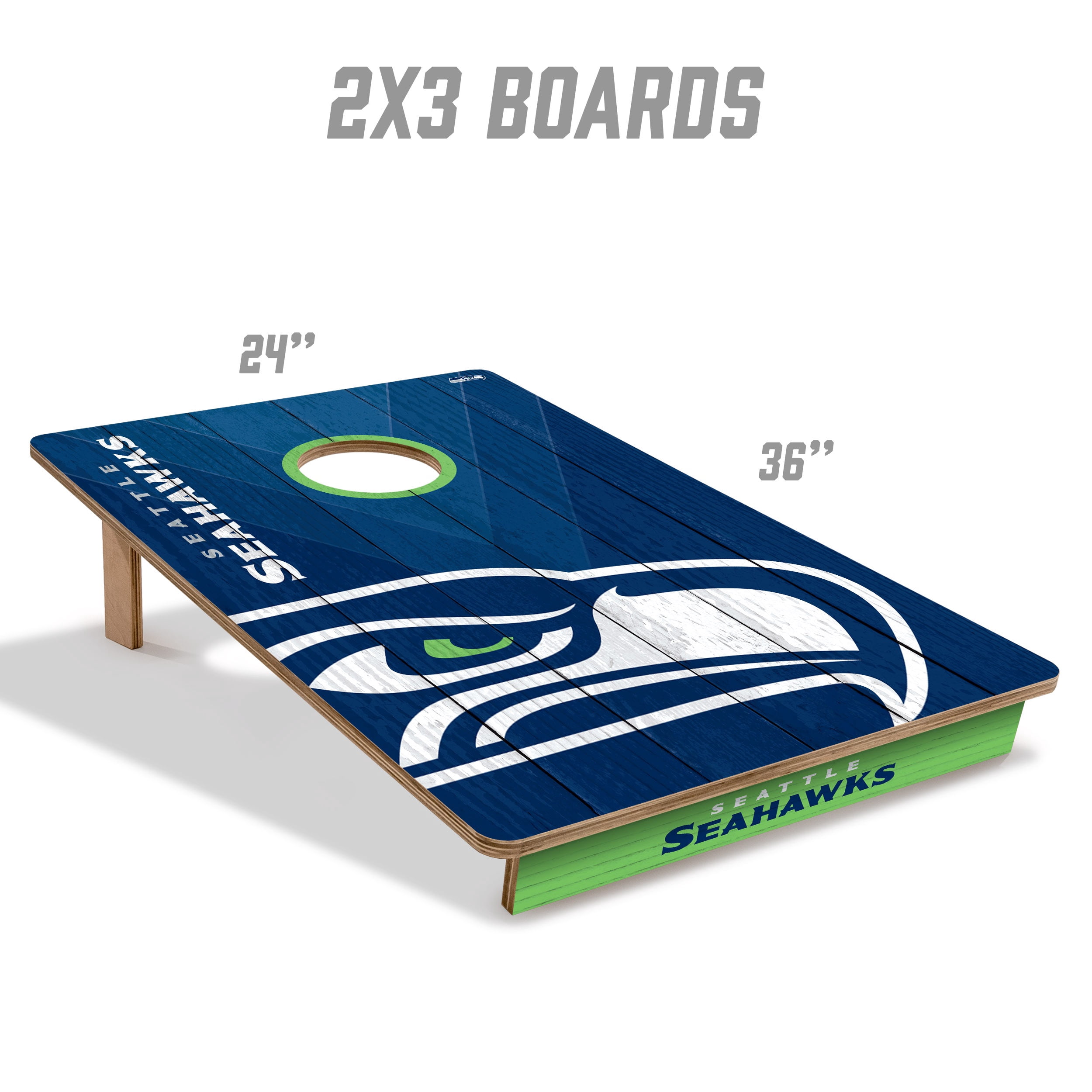 YouTheFan NFL Seattle Seahawks 2' x 3' Cornhole Game
