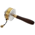 thumbnail image 3 of Golden Mute Handhold Prayer Wheel Synthetic Material Foe Decor Unique Blessings Relaxation 1pc, 3 of 5