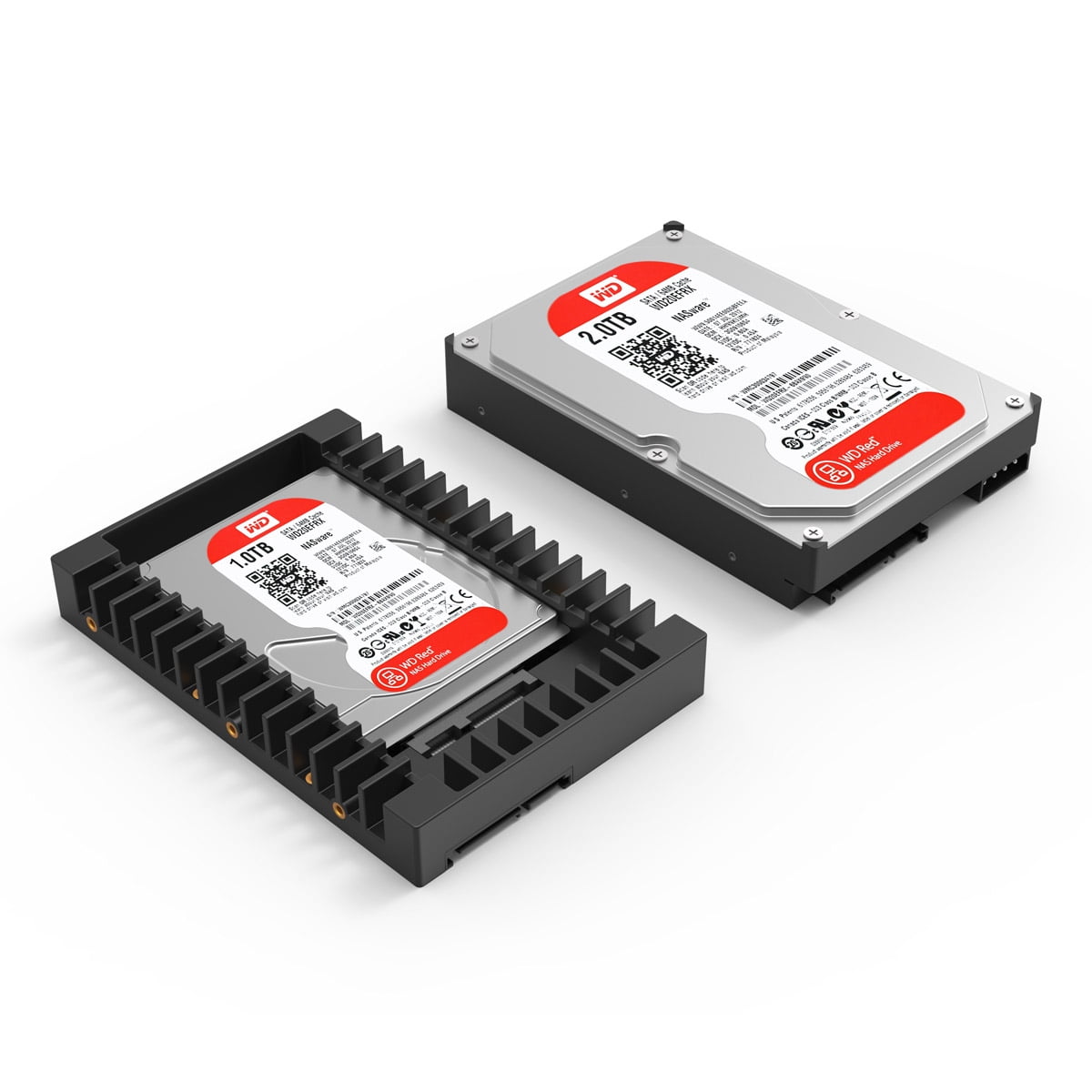 ORICO 3.5 inch SSD/HDD Internal Tray Mounting Bracket with 2.5" to 3.5" Internal Hard Drive Adapter for 7 / 9.5 / 12.5mm 2.5 inch HDD / SSD