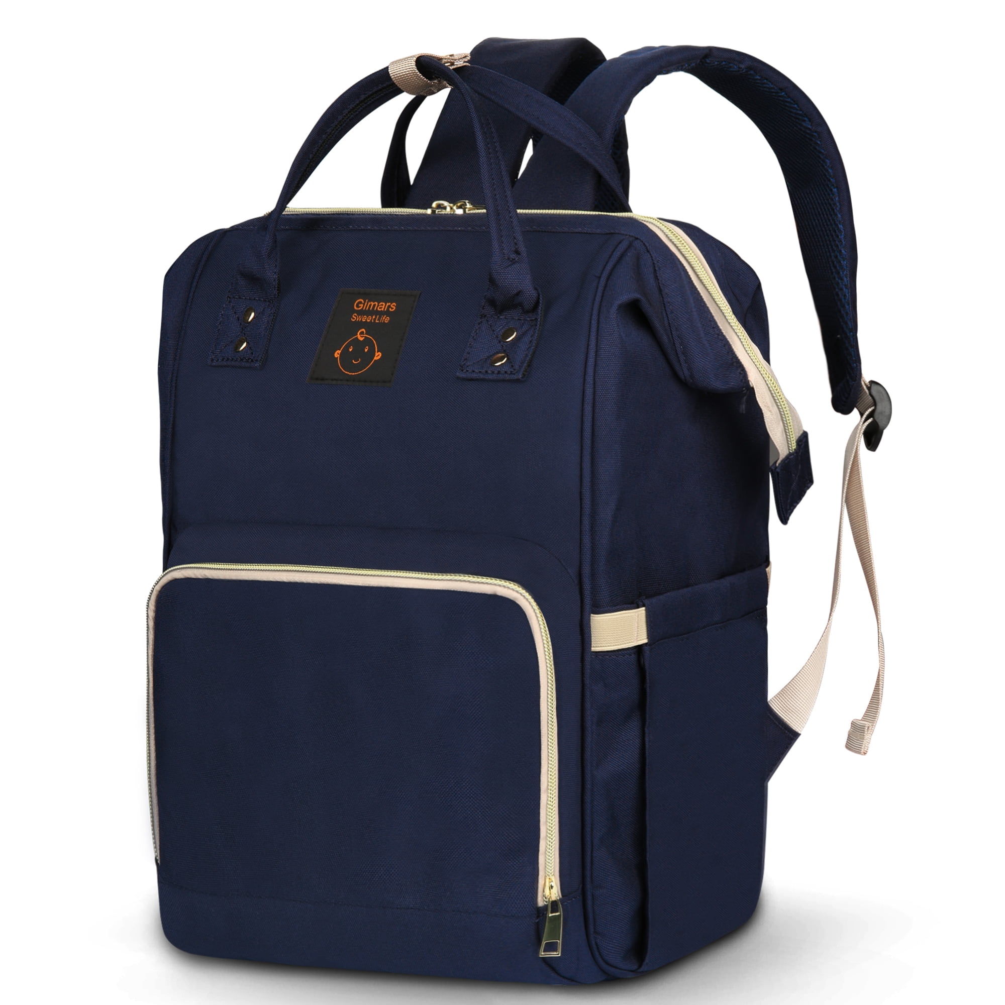 Gimars Diaper Bag Backpack, Large Capacity Travel Baby Backpack Bags ...