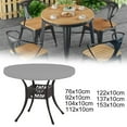 thumbnail image 5 of Outdoor round table cover waterproof and dustproof terrace round table top cover, 5 of 6