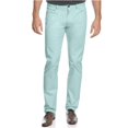 thumbnail image 2 of Calvin Klein Pantalones casuales ajustados de satén para hombre, azul, 32 W x 32 L Calvin Klein  Pantalones, 2 of 2