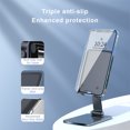 thumbnail image 2 of Xingzhi Desk Mobile Phone Holder Foldable And Portable Stand For Easy And Practical Convenient And Practical Silver Frost, 2 of 6