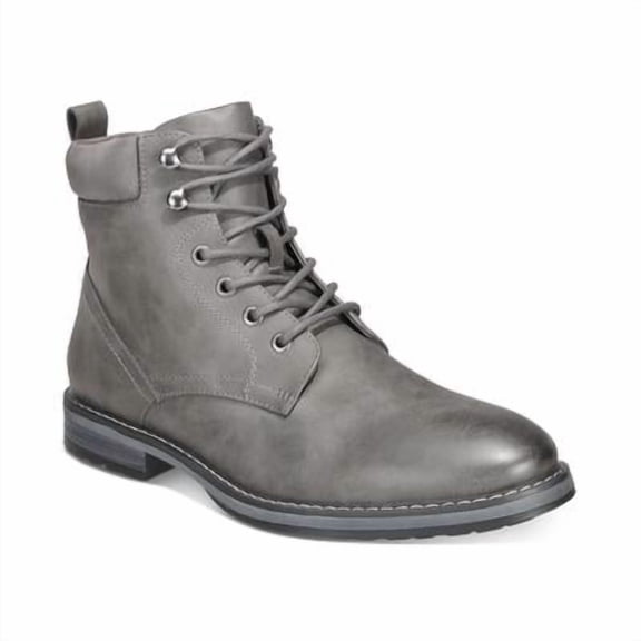 Club Room Mens Westin Dress Boots Grey 13M