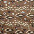 thumbnail image 1 of oneOone Cotton Poplin Brown Fabric Ikat Sewing Craft Projects Fabric Prints By Yard 56 Inch Wide, 1 of 4
