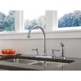 thumbnail image 6 of Delta Cassidy Two Handle Kitchen Faucet with Spray, Champagne Bronze, 6 of 7