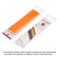 thumbnail image 4 of Uxcell PLA Filament Refills for 3D Printing Pen 10inch Length 40pcs Clear Orange, 4 of 5